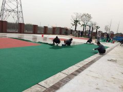成都人造草皮施工客戶見證